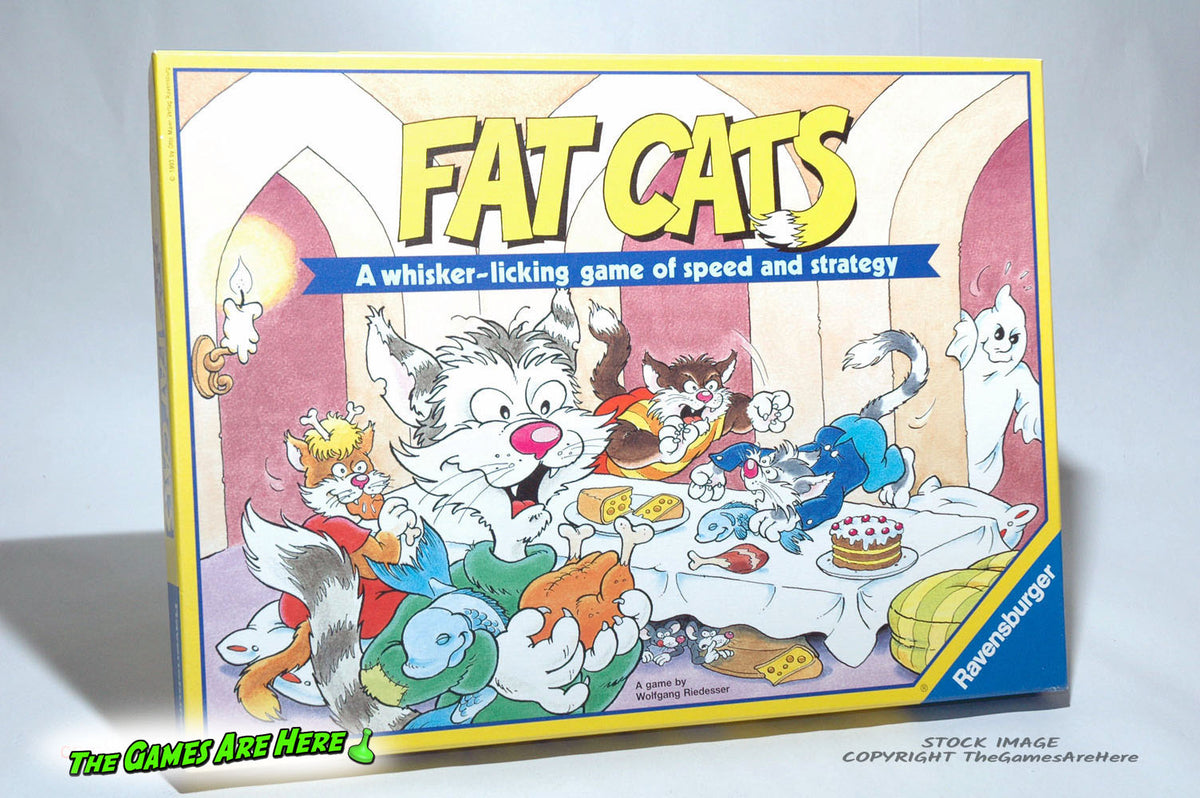 Fat Cats Game - Ravensburger 1993 – The Games Are Here