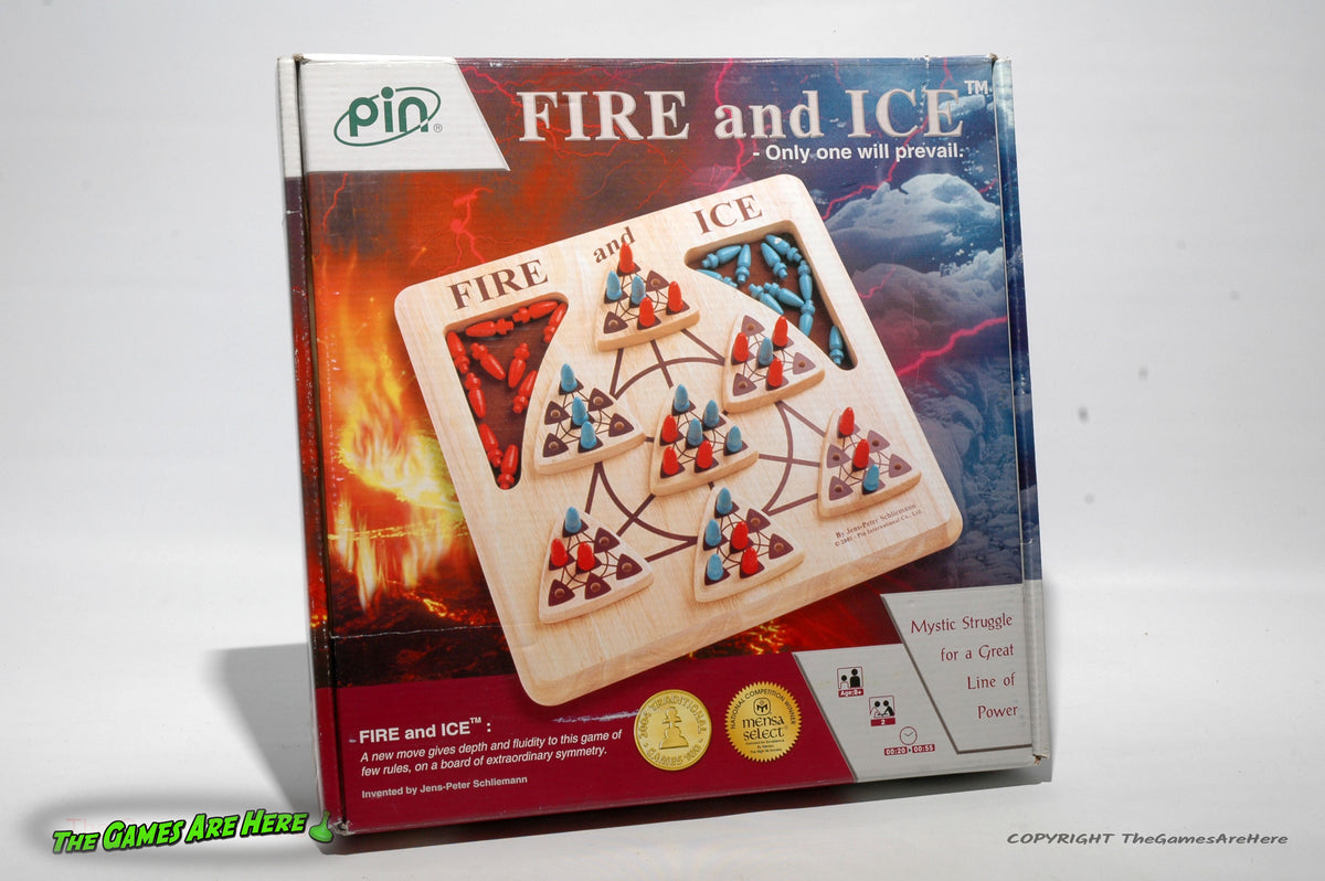 Fire and Ice Wooden Game - Pin 2002 – The Games Are Here