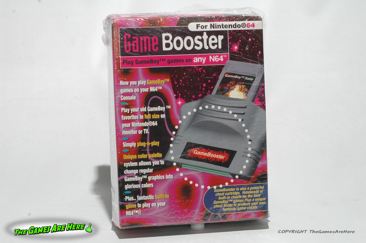 Game Booster Game Boy Games on Nintendo 64 - Rocket Game Productions Game Booster Game Boy Games on Nintendo 64 - Rocket Game Productions