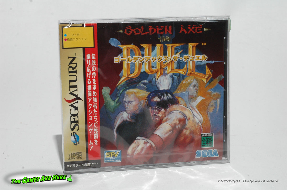 Golden Axe the Duel - Import Sega Saturn 1995 Brand New – The