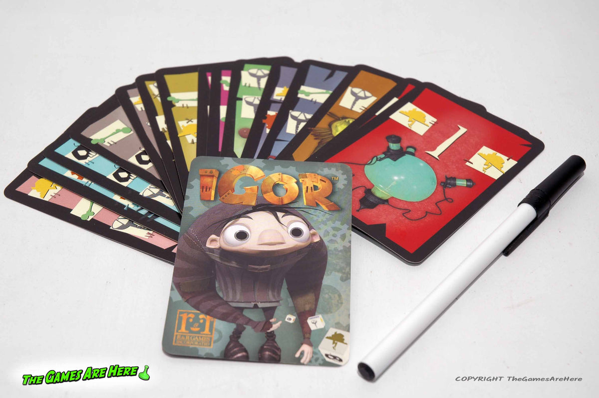 IGOR: The Monster Making Game, Board Game