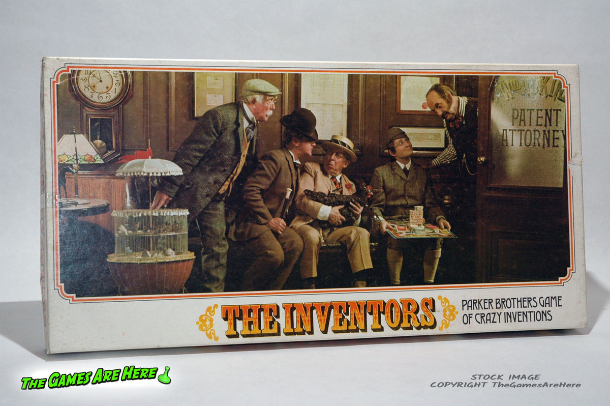 PARKER BROTHERS , THE INVENTORS GAME , 1974 GAME OF CRAZY