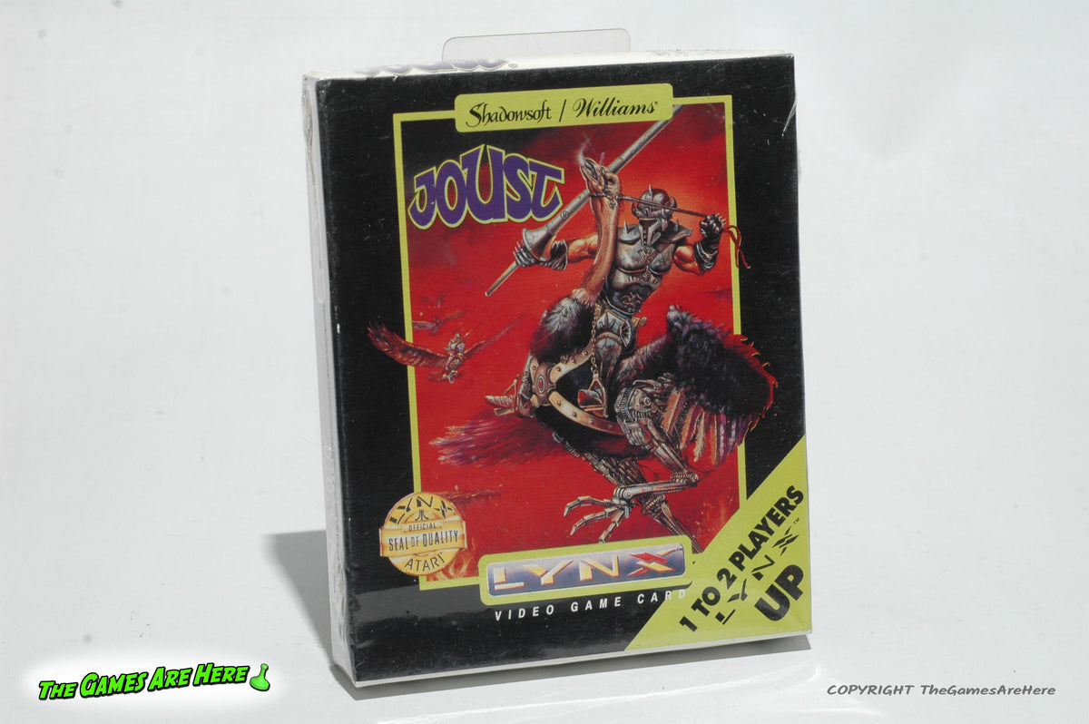 Joust Game - Atari Lynx 1992 Brand New