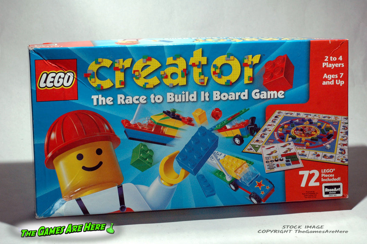 Lego Creator Board Game Replacement Parts Model Game Cards (19)