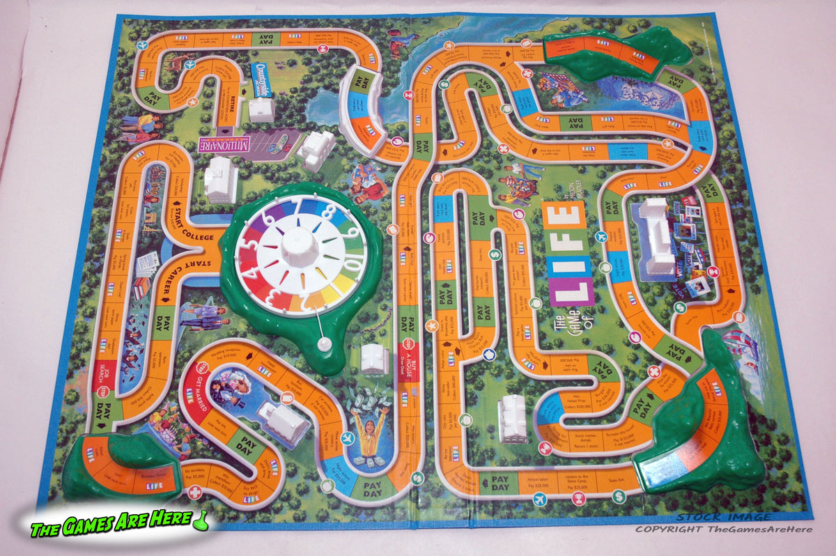 Life Board Game Template