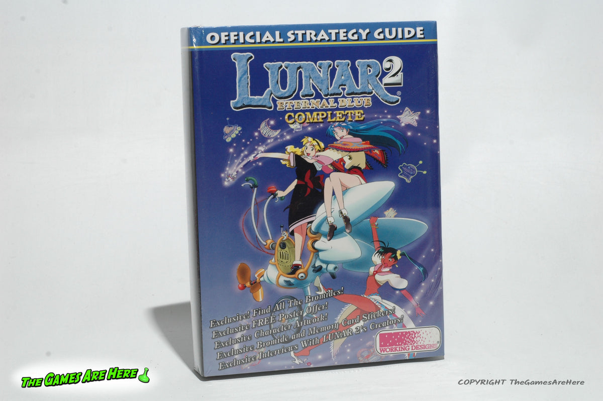 Lunar 2 Eternal Blue Working outlet Designs Collector's Strategy Guide