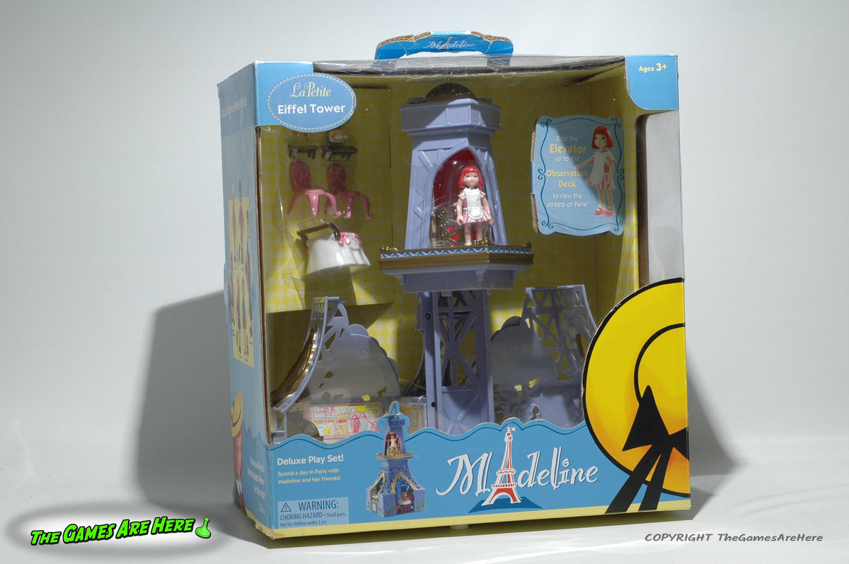 Madeline Eiffel Tower Deluxe Play Set - RC2 Brands 2004 NEW – The