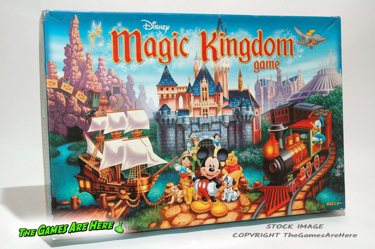 Disney Magic store Kingdom 3D Board Game Parker Brothers.