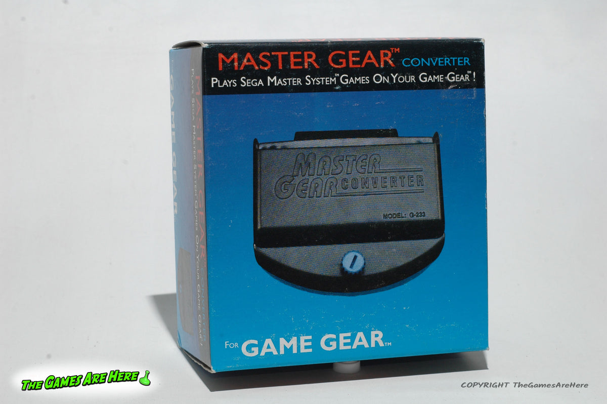 Sega game sale gear master gear converter