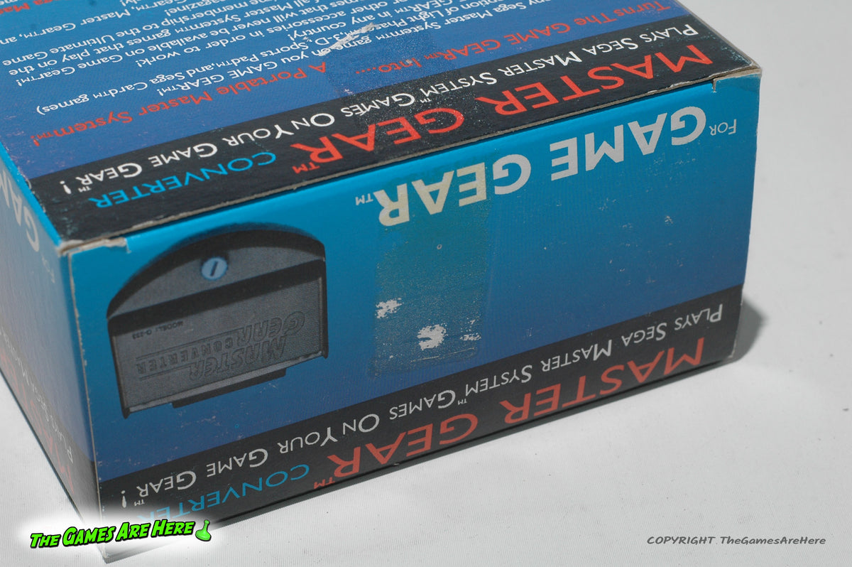 Adaptateur Master Gear Converter jeux Master System pour Sega Adaptateur Master Gear Converter jeux Master System pour Sega