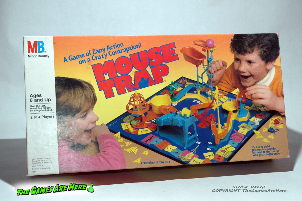 Elefun and Friends Mouse Trap Game - 2014 - Milton Bradley - Great
