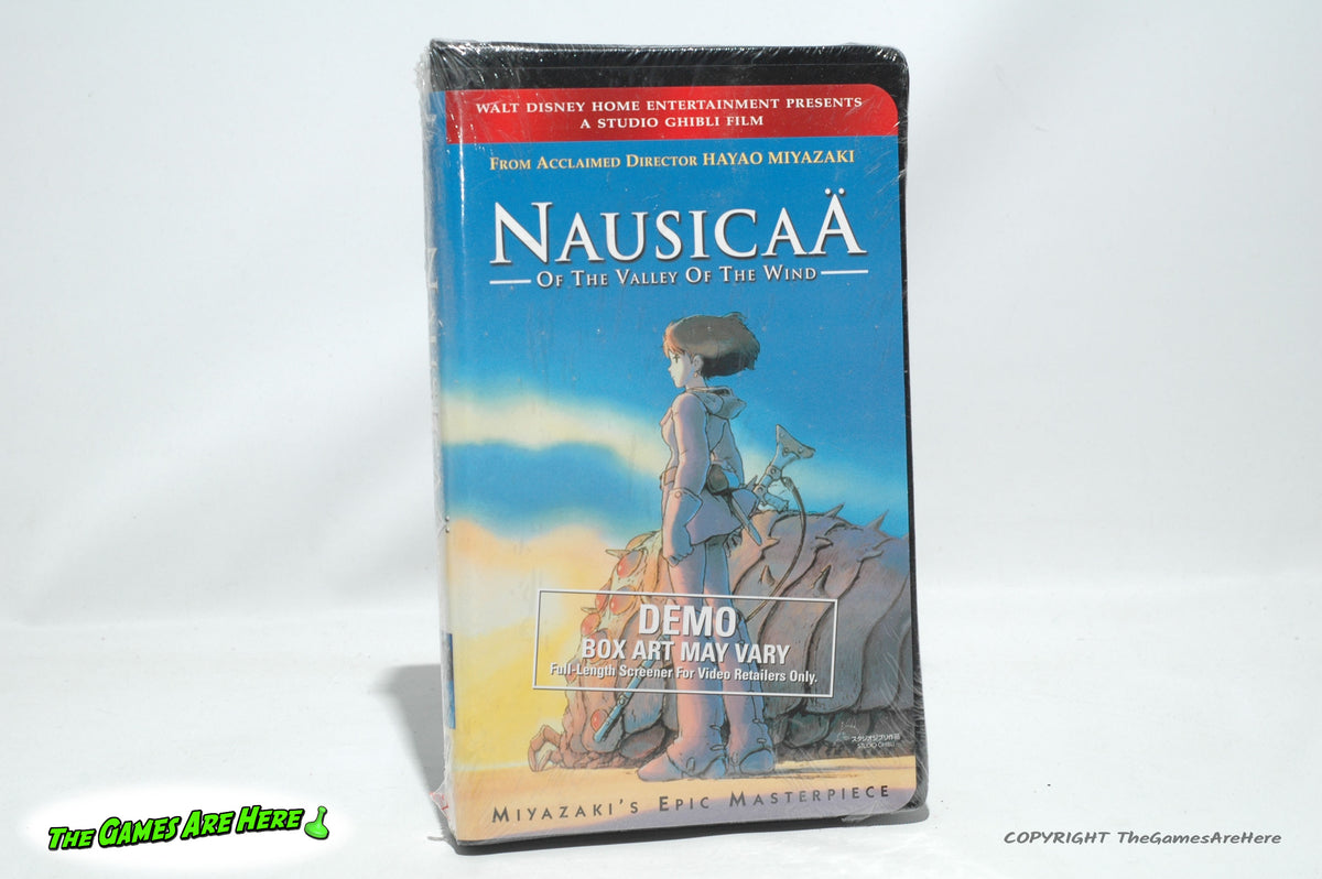 NausicaA Of The Valley Of The Wind VHS Demo Screener Edition