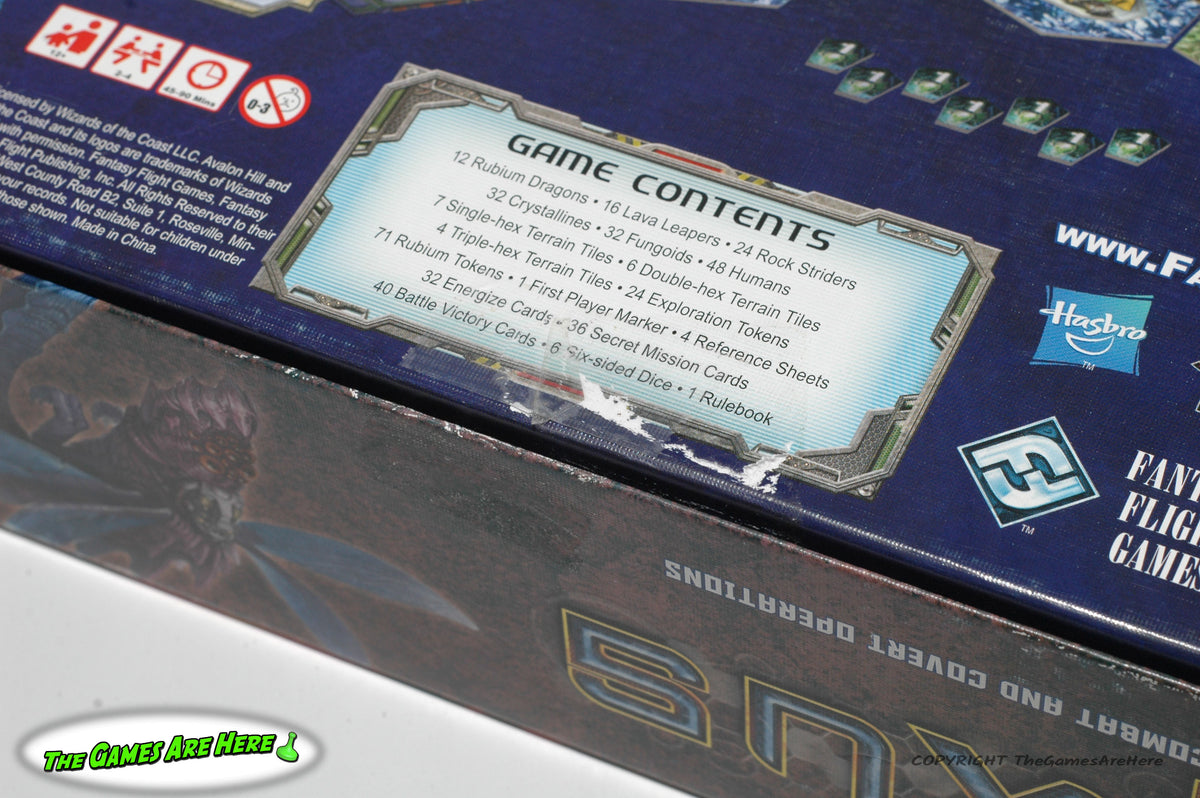 Nexus Ops Game - Fantasy Flight 2012 w Worn Box – The Games Are Here