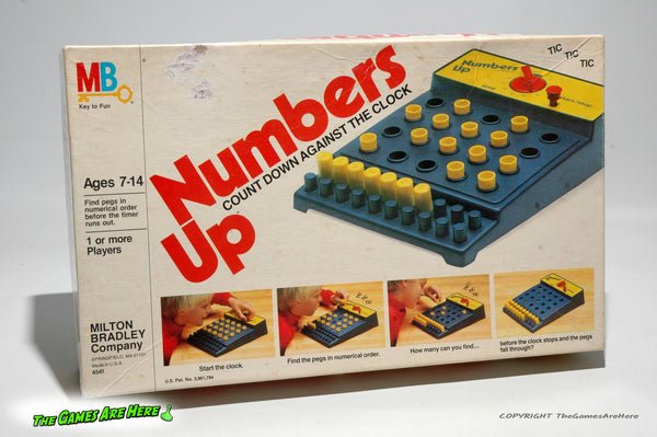 Numbers Up - Milton Bradley 1982