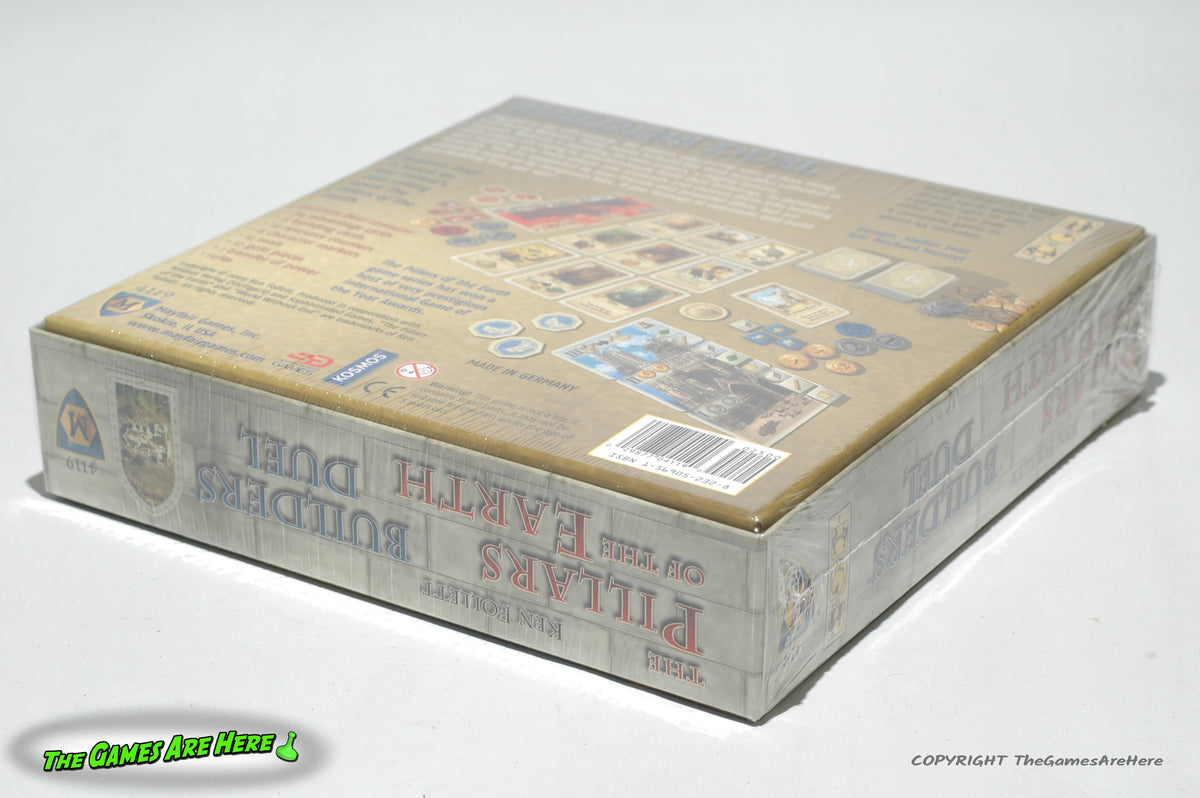 Pillars of the Earth Builders Duel Game Mayfair/Kosmos 2009 New The