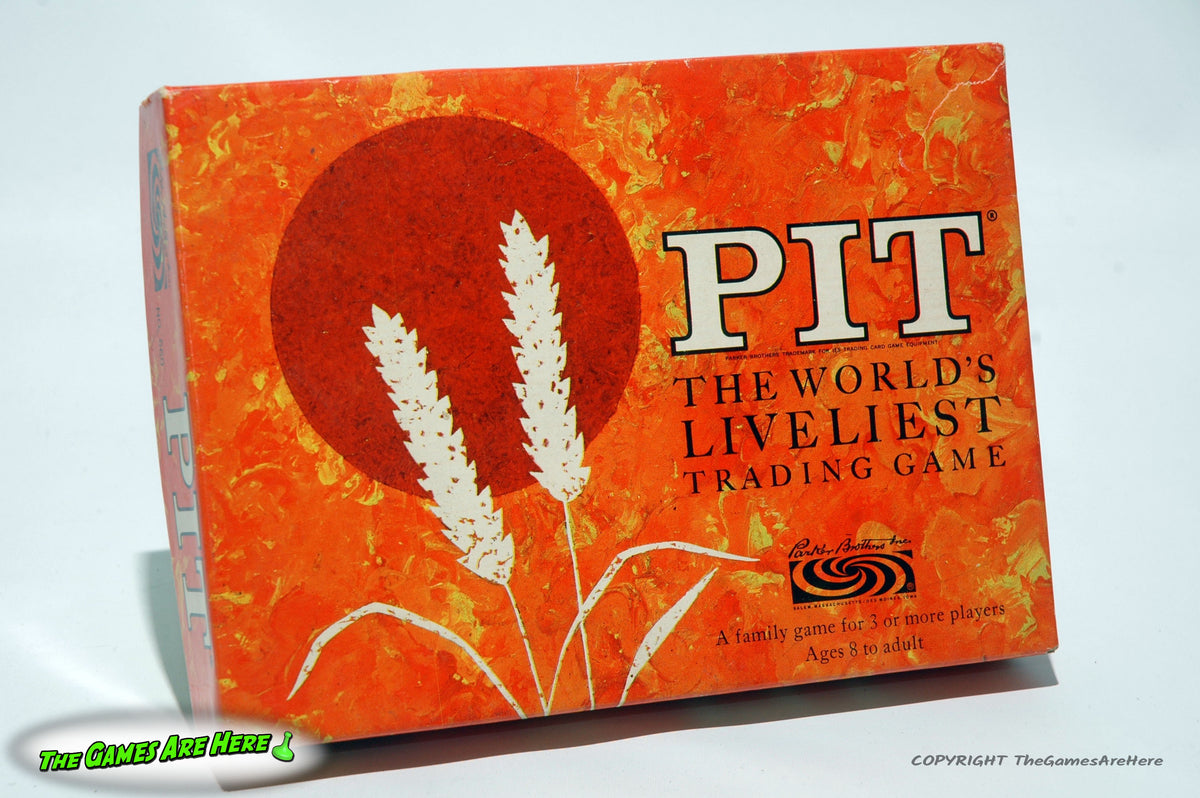 Pit Card Game - Parker Brothers 1964 w New Cards – The Games Are Here