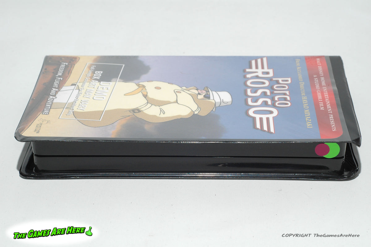 ロクタロー　赤盤　VHS Porco Rosso VHS Demo Screener Edition - Studio Ghibli – The Games