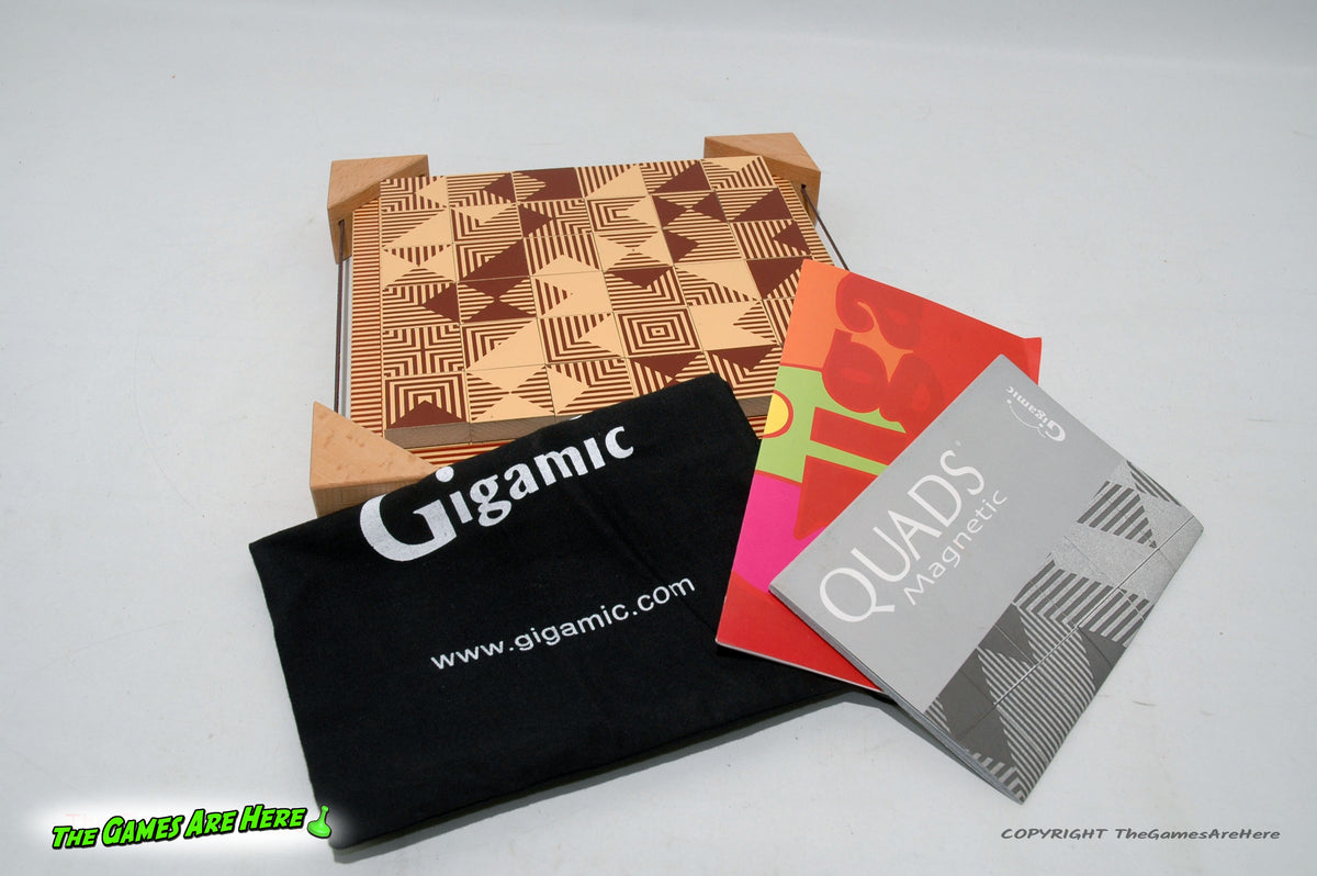 Quads Strategy Game Gigamic 1996 COMPLETE 