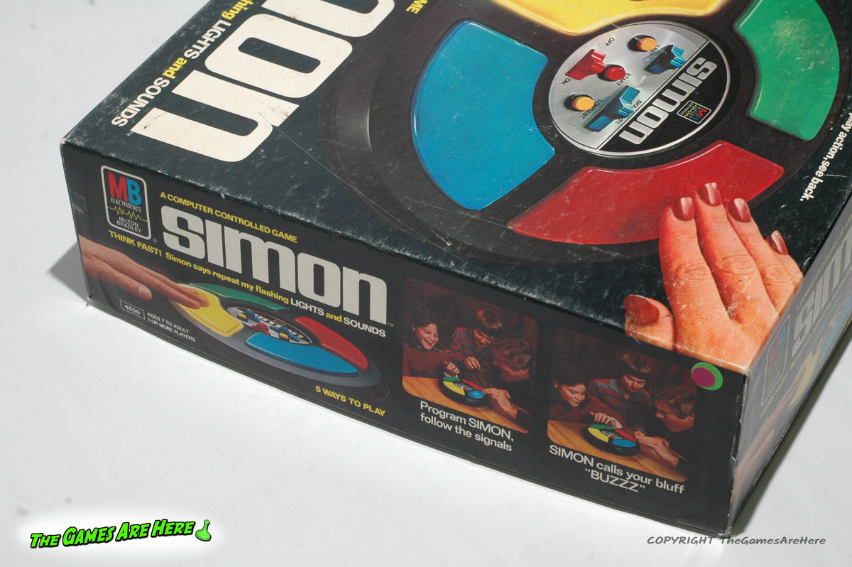 Retro 80s Simon Says Game - Simon Game - Pin