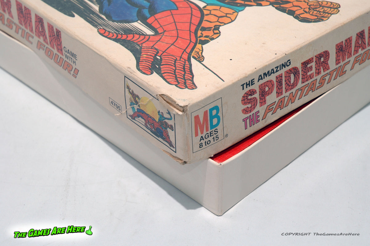 THE AMAZING SPIDER-MAN BOARD GAME WITH THE FANTASTIC FOUR !!