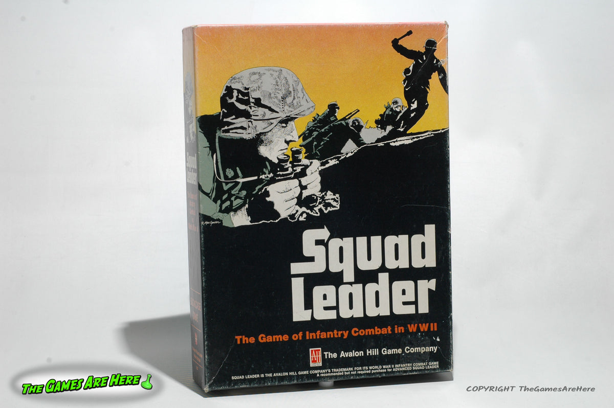 Squad Leader - Vintage Strategy Board Game - 1977/1980 - Fourth Edition -  Good - Games