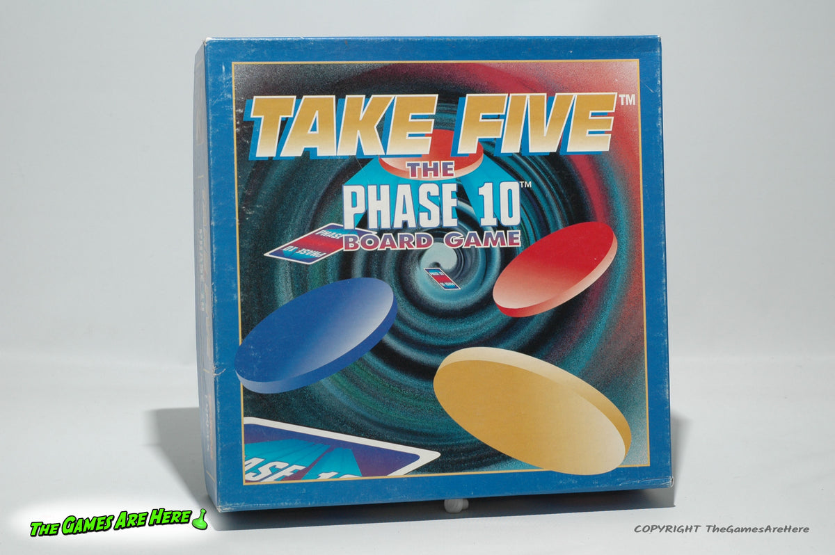 Take Five the Phase 10 Board Game - Fundex 1995 – The Games Are Here