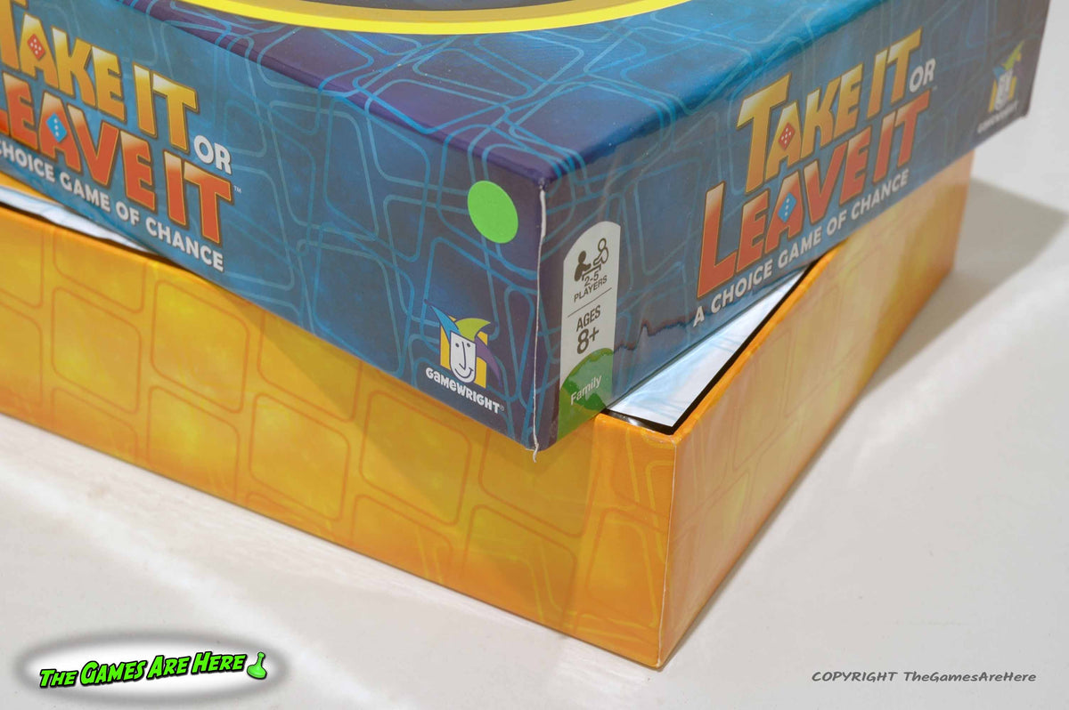 Take It or Leave It Game - Gamewright 2012 – The Games Are Here