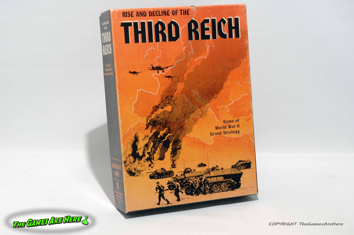 Rise and Decline of the Third Reich Game - Avalon Hill 1974