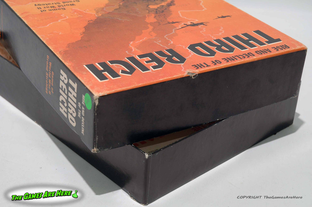 Rise and Decline of the Third Reich Game - Avalon Hill 1974