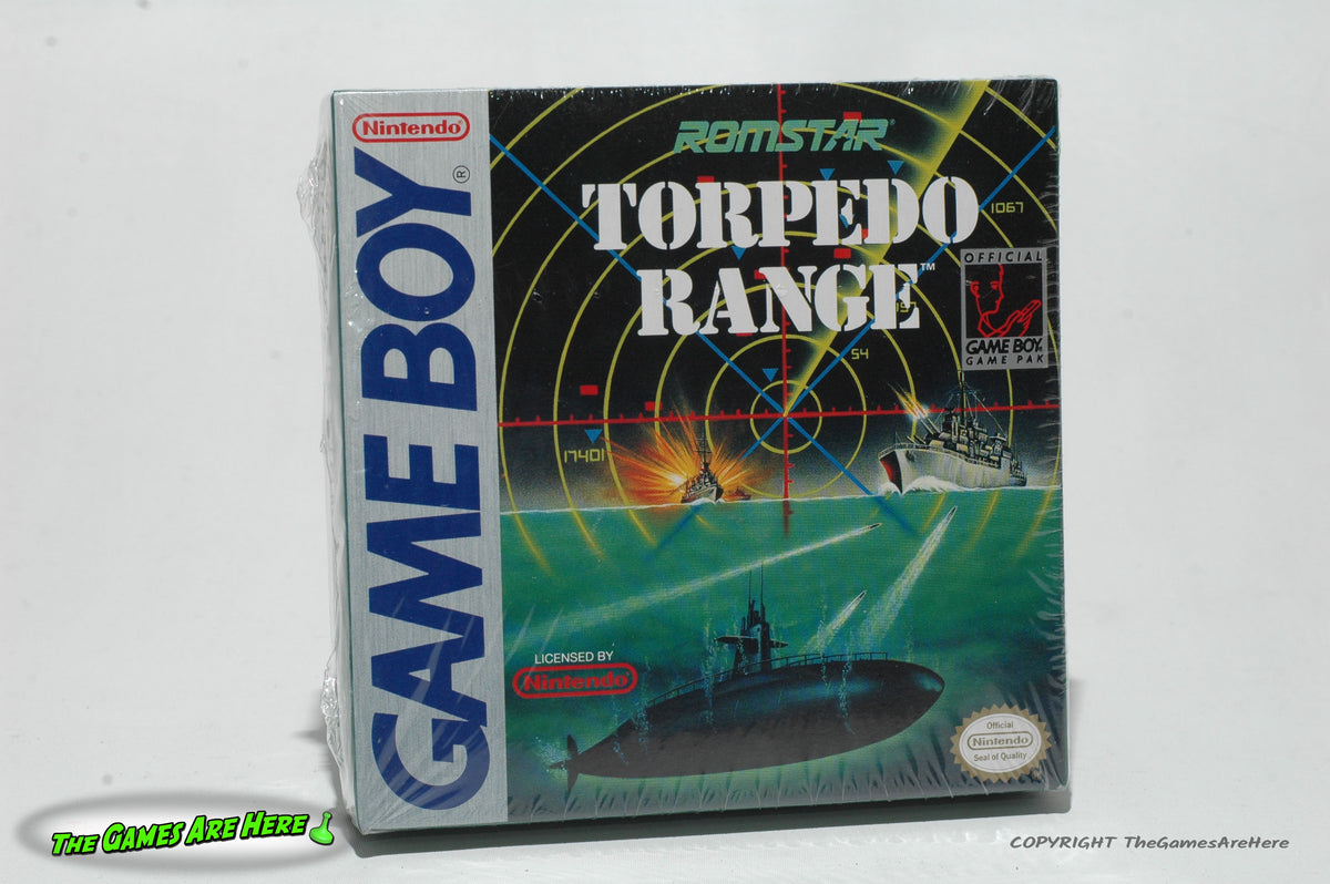 Torpedo Range - Game Boy Romstar 1990 Brand New – The Games Are Here