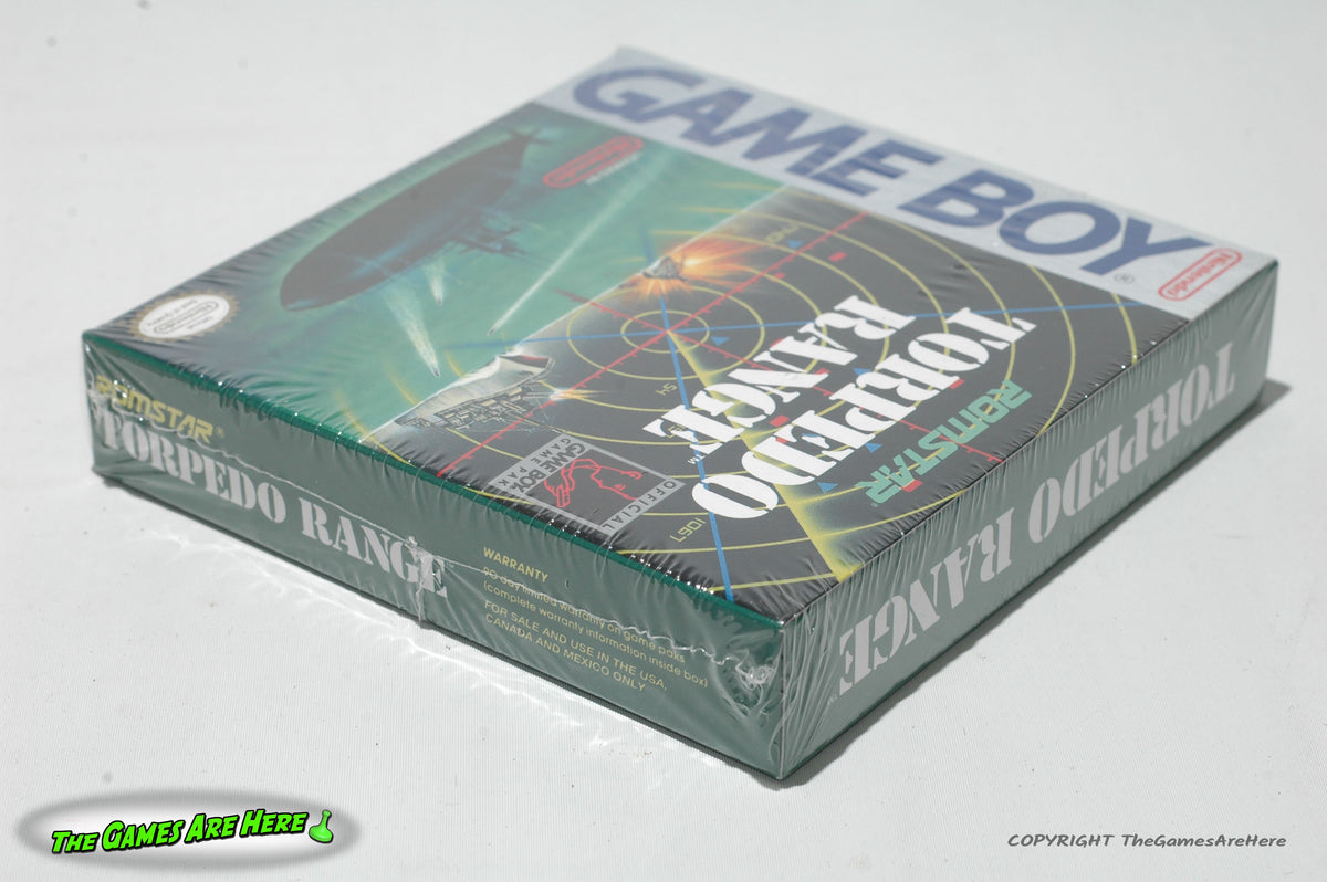 Torpedo Range - Game Boy Romstar 1990 Brand New – The Games Are Here