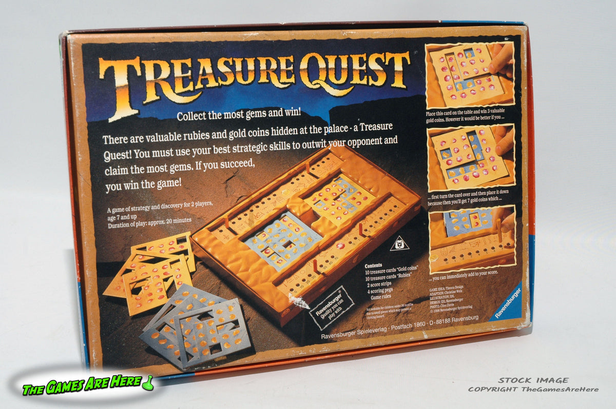 Treasure Quest Game - Ravensburger 1996 – The Games Are Here