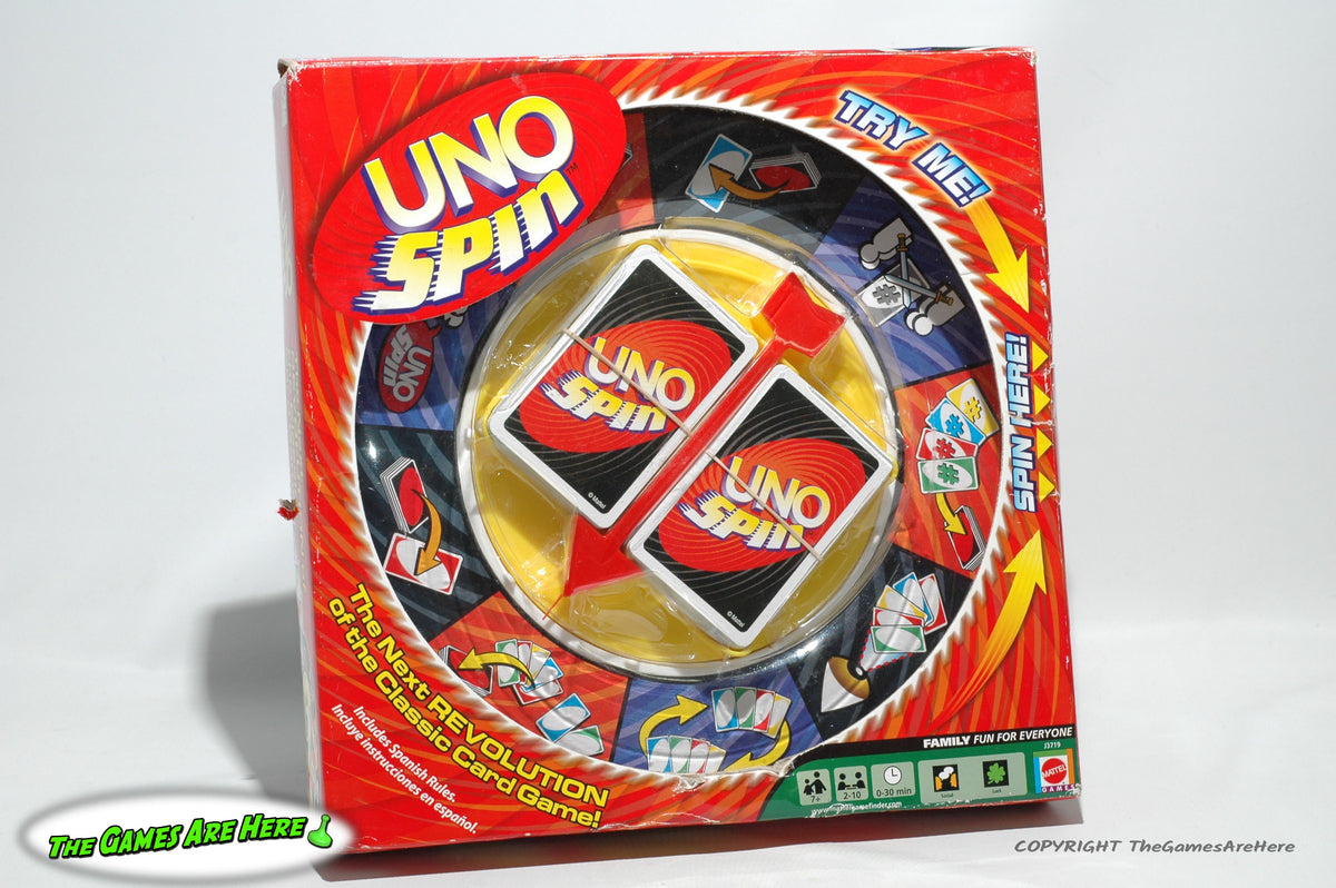 Mattel Games UNO Spin