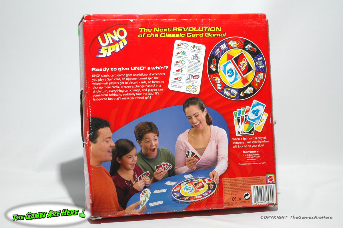 Mattel Games UNO Spin