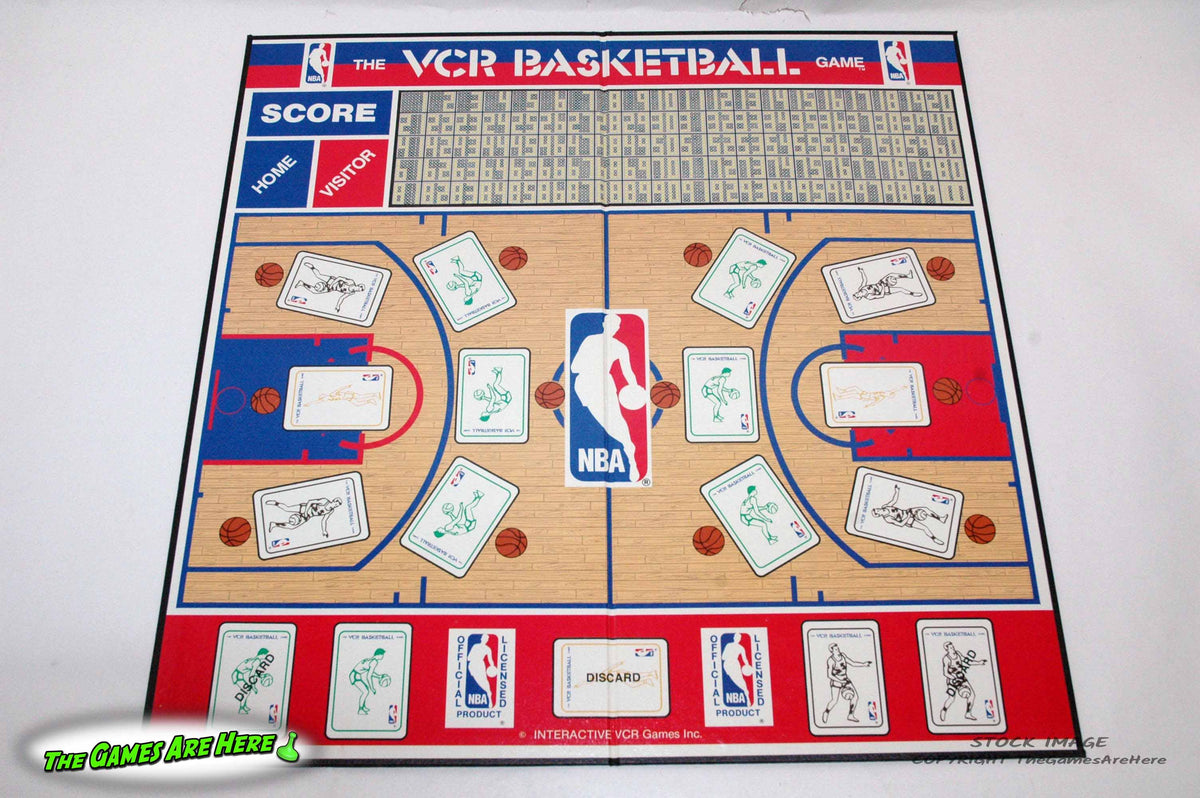 VCR Basketball Game Interactive VCR Games 1987 The Games Are Here