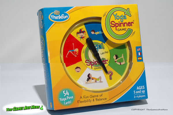 Yoga Spinner Game - Thinkfun 2015 w New Cards