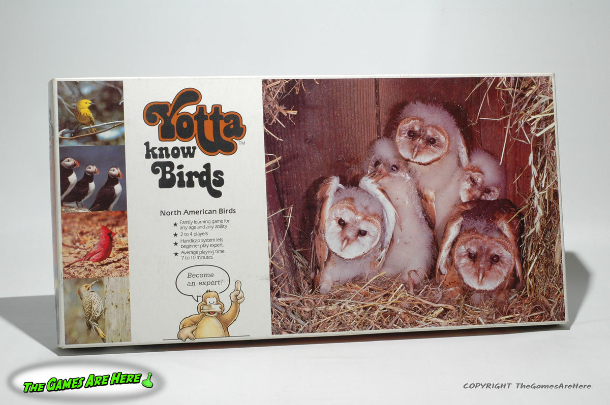 Yotta Know Birds North American Birds Game Yotta Inc. 1982 The