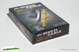 AV Multi Cable for Guncon Light Gun Playstation - Act Labs 1997