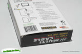 AV Multi Cable for Guncon Light Gun Playstation - Act Labs 1997