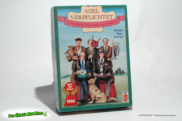 Adel Verpflichtet Bluffing Game - Avalon Hill 1991