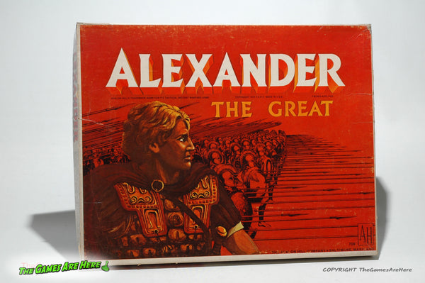 Alexander the Great - Avalon Hill 1974 Unpunched