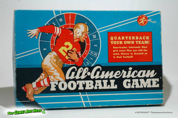 All American Football Game - Cadaco 1961