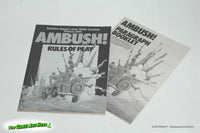 Ambush! Solitaire Squad Level WWII Combat Game - Victory Games Inc. 1983 UNPUNCHED