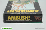 Ambush! Solitaire Squad Level WWII Combat Game - Victory Games Inc. 1983 UNPUNCHED