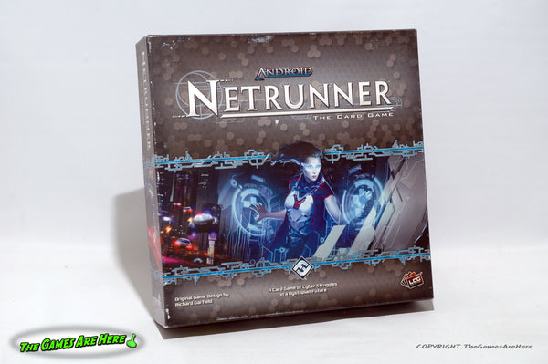 Android Netrunner the Card Game - Fantasy Flight 2012 w Box Wear