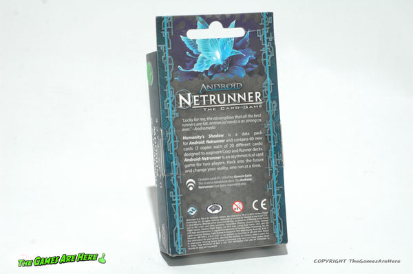 Android Netrunner the Card Game Humanity's Shadow Data Pack Expansion ...