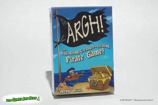 Argh! Pirate Game! - Fat Brain Toy Co. 2012 Brand New