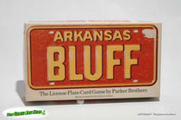 Arkansas Bluff License Plate Card Game - Parker Brothers 1975