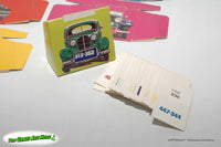 Arkansas Bluff License Plate Card Game - Parker Brothers 1975