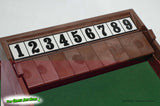 Auto Roll Flip Over Electric Game (Shut the Box) - Waco vintage